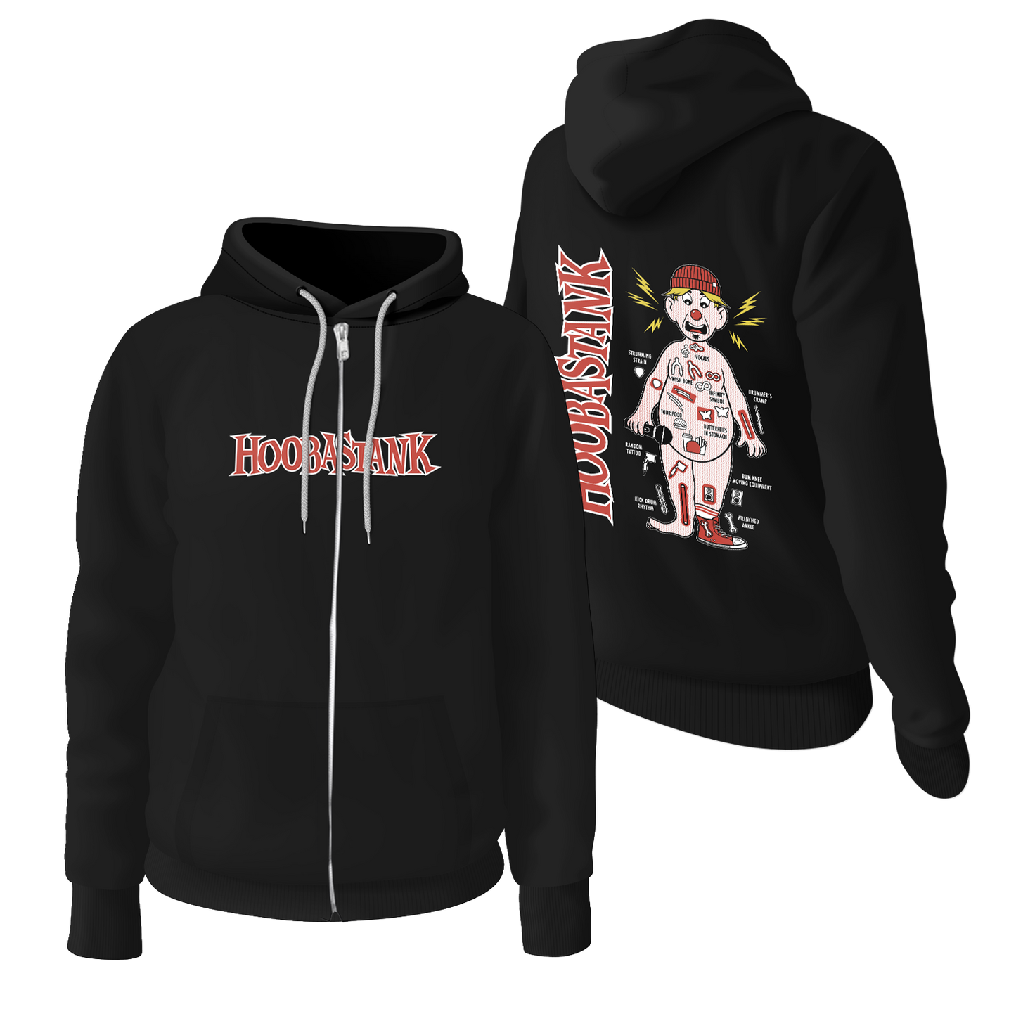 Operation Hoobastank Zip Up Hoodie